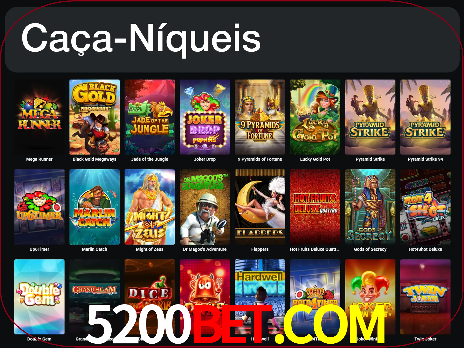 LeonBet tem mais de 3000 slots para jogar.