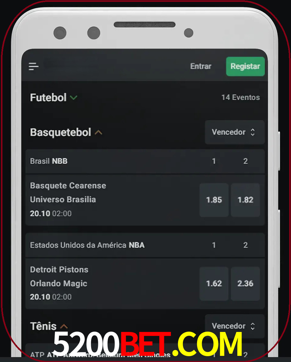 Aposte e assista aos esportes em formato ao vivo.