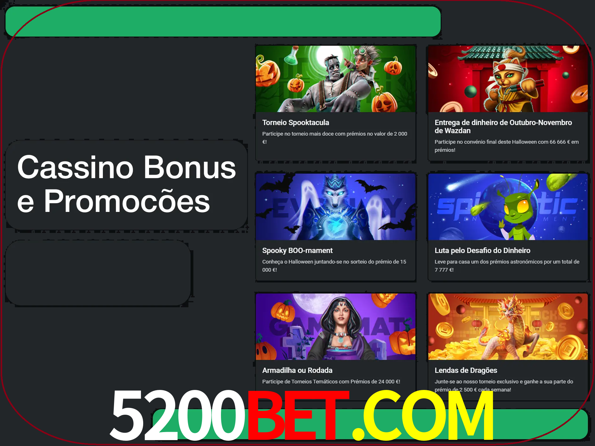 Verifique se há novos bônus de cassino para reivindicar.